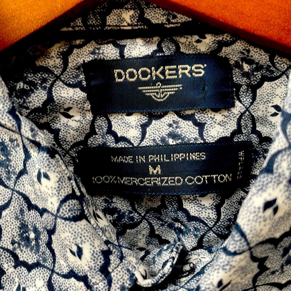 Original Dockers M’s Shirt Made from the Philippines.